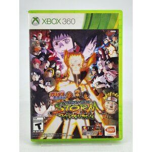 Naruto Shippuden: Ultimate Ninja Storm Revolution - Xbox 360 TESTED & WORKING
